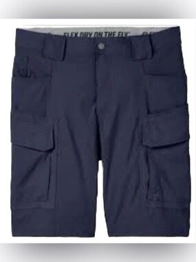 Duluth Trading Co Navy Men's Cargo Shorts